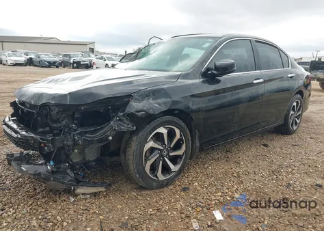 2017 Honda Accord Ex из США, поврежденный, VIN 1HGCR2F74HA175622